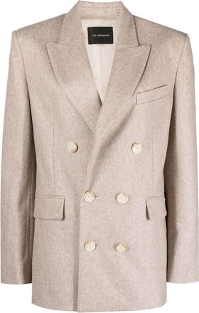 Andamane double-breasted blazer - women - Polyamide/Virgin Wool/Cashmere/Spandex/Elastane/Polybutylene Terephthalate (PBT)/Acetate - 40