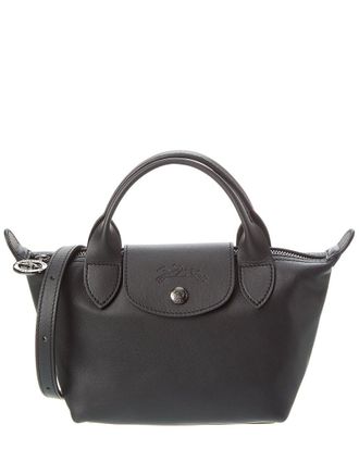 Longchamp Le Pliage Xtra Leather Mini Satchel