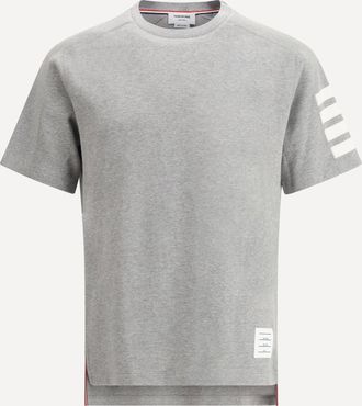 Thom Browne T-shirt with horizontal bands Male 3
