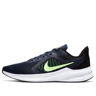 Nike Downshifter 10 Black White Green CI9981-404