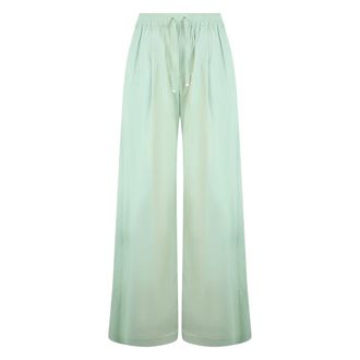 Herno Broeken, Dames, Groen, M, Broek met verstelbare taille