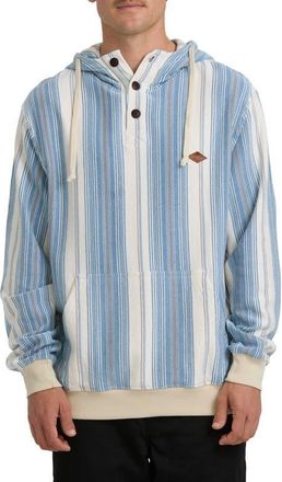 Billabong Rancho Stripe Hooded Pullover in Bolton at Nordstrom, Size Xx-Large