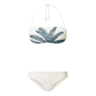 Twinset Bikinis, female, White, Size: L Bandeau Bikini
