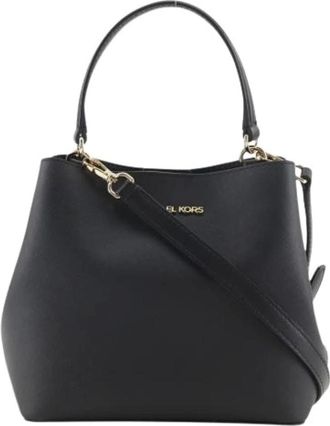 Michael Kors Pre-owned Handbags, female, Black, Size: ONE SIZE Pre-owned Handbag Sling Bag
