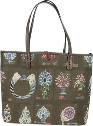 Bulgari Pre-owned Leather Shoulder Bag - Dames - Vintage Shopper - Veelkleurig - ONE Size - Leer - Vintage