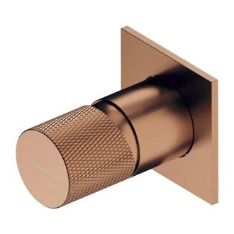 Omnires Omnires Contour - Grifo De Ducha Empotrado, Con Cuerpo De Montaje, Cobre Cepillado Ct8045cpb