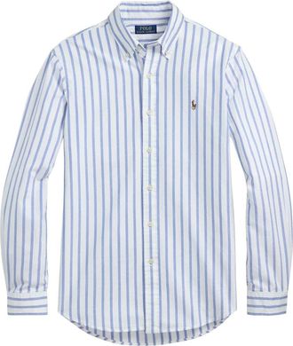 Ralph Lauren Hemd - Heren - Casual Overhemden - Blauw - L - Overhemden