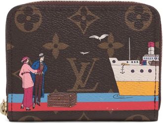 Louis Vuitton Portamonete Zippy Illustr&eacute; 2018 - Marrone