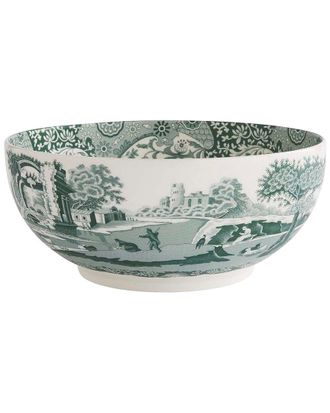 Spode Green Italian 10.75In Round Bowl