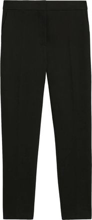 Max Mara Zwarte Pledge Elegant Modejurk - Dames - Vrijetijds broeken - Zwart - S - Broeken