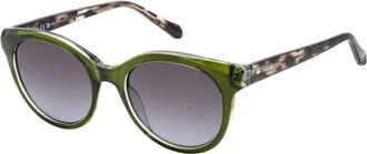 Fossil Dark Grey Oval Ladies Sunglasses FOS 3146G/S 00OX-9O