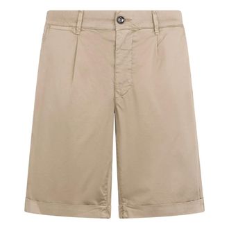 Moorer Casual Shorts, male, Beige, Size: S Alicudi Shorts