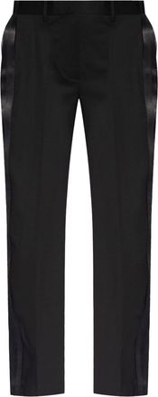 Helmut Lang Seatbelt tailored trousers - women - Virgin Wool - 2 - Black