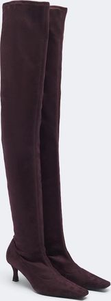 Proenza Schouler Suede over-the-knee boots
