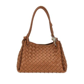 Bottega Veneta Intrecciato leather medium Parachute bag Woman One Size