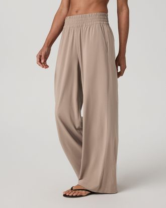 Vuori Clothing Villa Wideleg Pants - Long | Sorrel Brown | XS, Size Extra Small