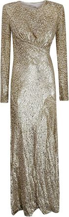 Self Portrait Fil Coupé Midi Dress