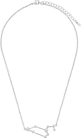 Sterling Forever Silver Cz When Stars Align Constellation Necklace