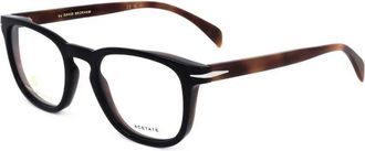 David Beckham Demo Square Mens Eyeglasses DB 7022 WR7 49