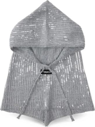 Pinko Pinko Accessoires - Dames - Hoeden - Grijs - ONE Size - Accessoires
