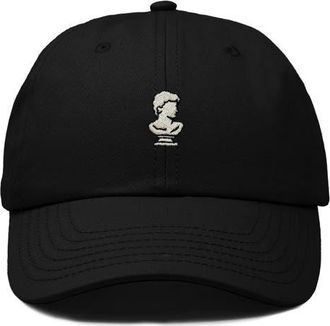 Dalix Sculpture Dad Cap in Black at Nordstrom