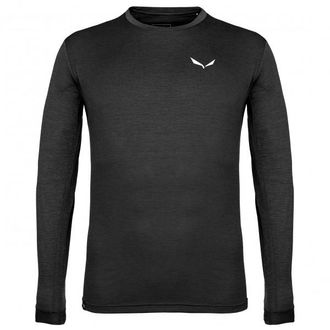 Salewa Puez Melange Dry L/S Tee Funktionsshirt f&uuml;r Herren | schwarz