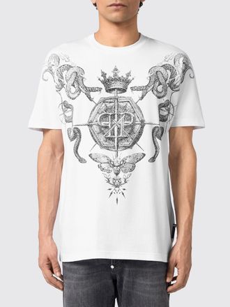 Philipp Plein T-shirt con stampa grafica PP