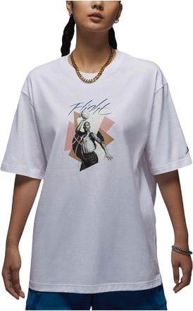 Nike Jordan (WMNS) Air Jordan Graphic Oversized T-shirt Asia Sizing White FN5709-100