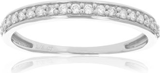 Vir Jewels 1/5 cttw Round Cut Lab Grown Diamond.925 Sterling Silver Engagement Ring Prong Set