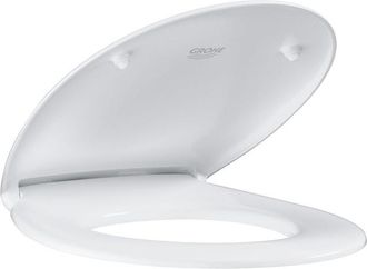 GROHE Bau closetzitting met deksel met quick release wit