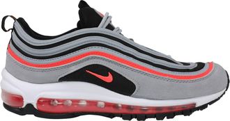 Nike Air Max 97 GS Running Trainers 921522 Sneakers Shoes (UK 3 US 3.5Y EU 35.5, Wolf Grey red Black 025)