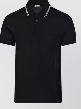 Burberry cotton polo shirt