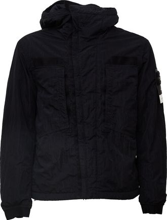 Stone Island Warp Rib Short Nylon-TC Padded Parka