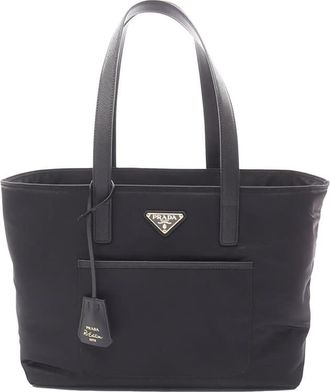 Prada Pre-owned Prada Saffiano Trimmed Re Nylon Re Edition 1978 Tote Bag Ladies 8VDN0WTE44UHFUXI