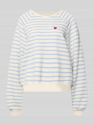 Pieces Oversized Sweatshirt aus Baumwoll-Mix Modell GRETA in Royal, Größe XL