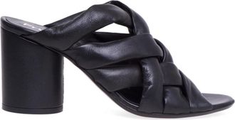 Fru.It Sabot - Dames - Muiltjes - Zwart - 39 EU - Leer - Schoenen