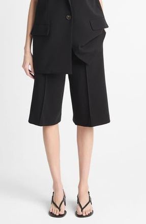Vince Pintuck Pleat Shorts in Black at Nordstrom Rack, Size 6