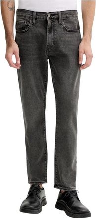 Levi's 502 Taper Jeans - Heren - Regular Fit Jeans - Grijs - W32 L34 - Denim - Jeans