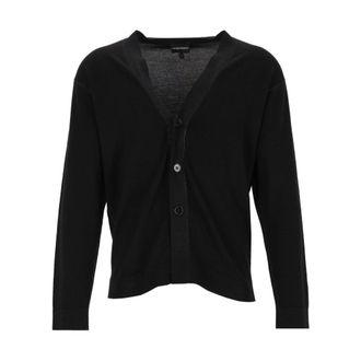Emporio Armani Heren, Truien, Zwart, Maat: M Wol