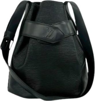 Louis Vuitton Pre-owned Bucket Bag - Dames - Vintage Tas - Zwart - ONE Size - Leer - Vintage