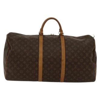 Louis Vuitton Pre-owned Weekend Bags, unisex, Brown, Size: ONE SIZE Pre-owned Keepall bag