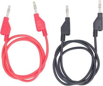 OEM Cables De Prueba Con Conector Banana, Cables Flexibles Apilables De 4 Mm, Cable De Conexi&oacute;n El&eacute;ctrica