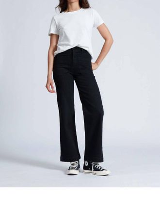ASKK NY Sailor Wide Leg Pants In Black Resin