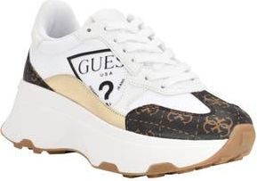Guess Calebb 3 Sneaker in White 145 at Nordstrom Rack, Size 5.5