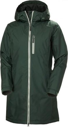Helly Hansen Long Belfast Winter Jacket Winterjacke f&uuml;r Damen | gr&uuml;n
