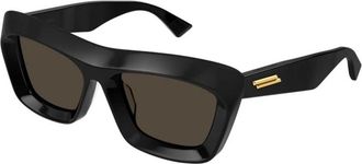 Bottega Veneta Stijlvolle Bril met Premium Kwaliteit - unisex - Zonnebrillen - Zwart - 53 MM - Accessoires