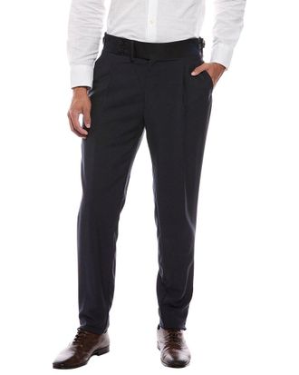 Isaia Wool & Mohair-Blend Pant