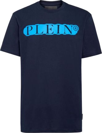 Philipp Plein Heren, Tops, Blauw, Maat: 2XL Katoen