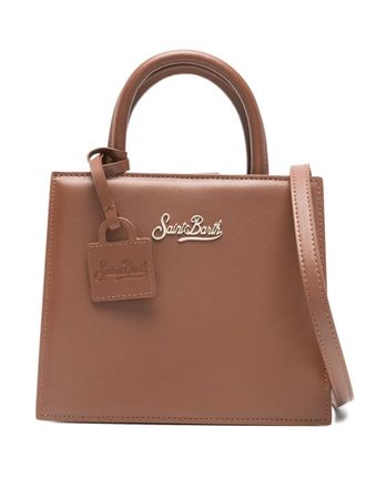 MC2 Saint Barth mini leather tote bag - women - Calf Leather - OS - Brown