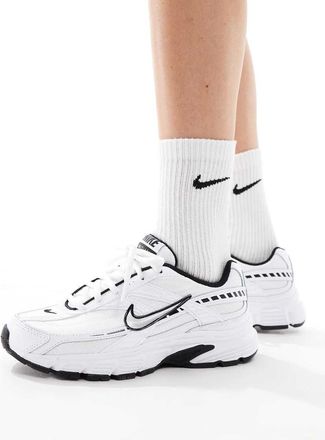 Nike Initiator sneakers in white and black